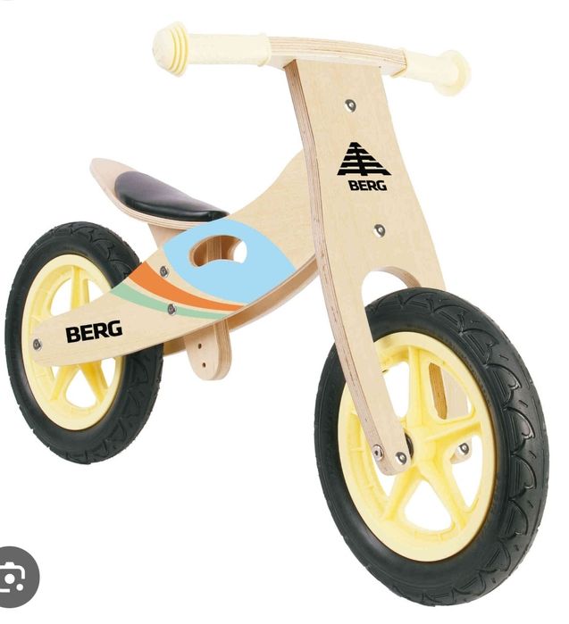 Bicicleta de equilíbrio em madeira