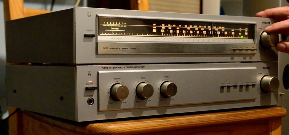 Philips amplificador+ Sintonizador