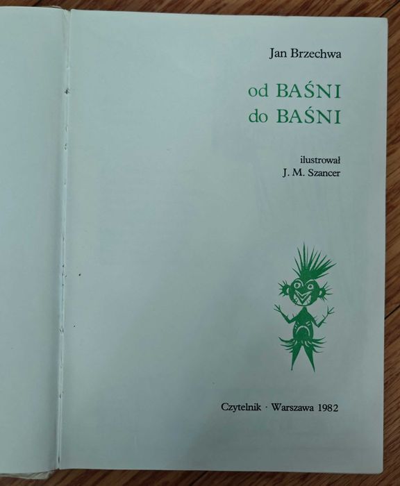 Od baśni do baśni, Jan Marcin Szancer (ilustrator), 1982