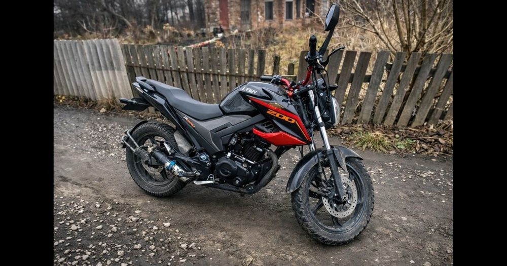Мотоцикл lifan jr200
