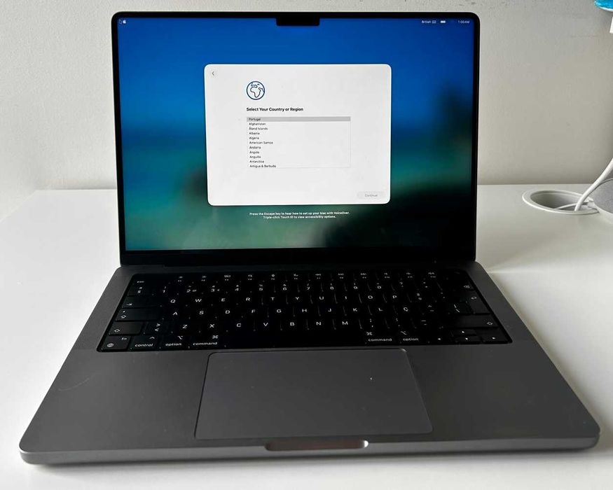 Macbook Pro M1, 14 Polegadas, 16GB RAM, 512 SSD - Excelente Estado
