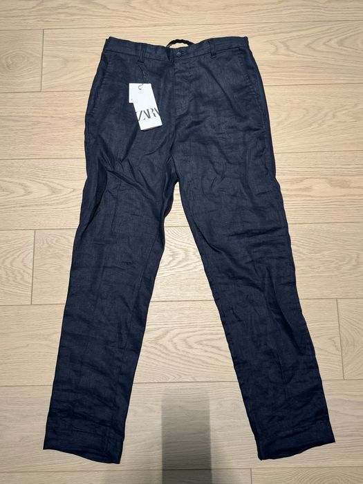 Лляні штани ZARA