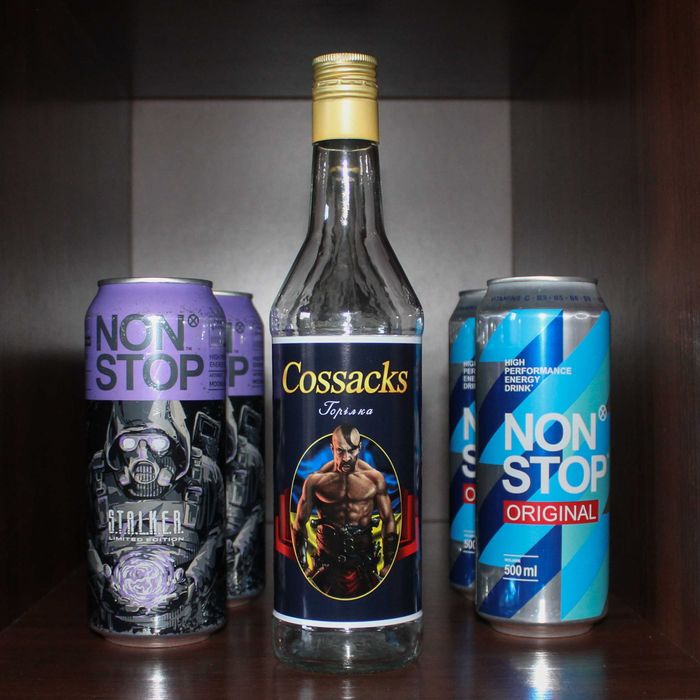 Декоративна скляна пляшка з гри S.T.A.L.K.E.R. 2