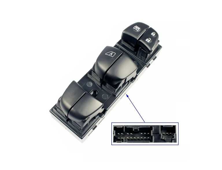 Interruptor Comando Vidros Nissan Qashqai renault kadjar Novo