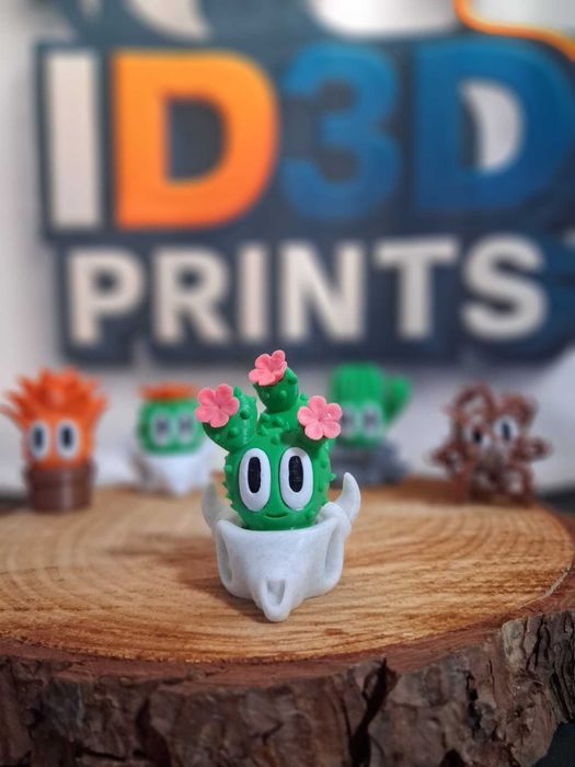 Impressão 3D - Coleção de Plantas (mini) conjunto 3/3 (Preço Sob-consulta)