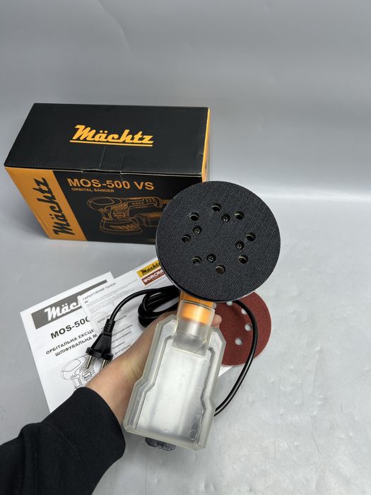 Шлифмашина эксцентриковая Machtz MOS-500VS Гарантия 24 месяца