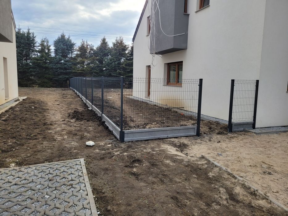 Ogrodzenia panelowe. Furtki. Bramy. MONTAŻ