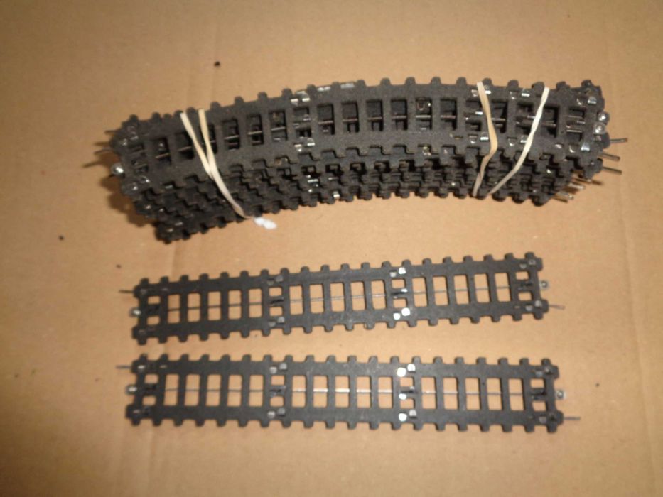 1:87 TRIX lote de 14 vias com carril central