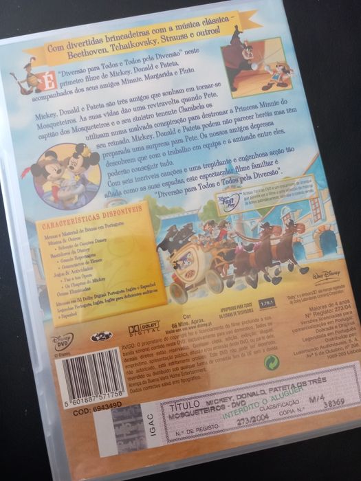 MICKEY - Os Três Mosqueteiros