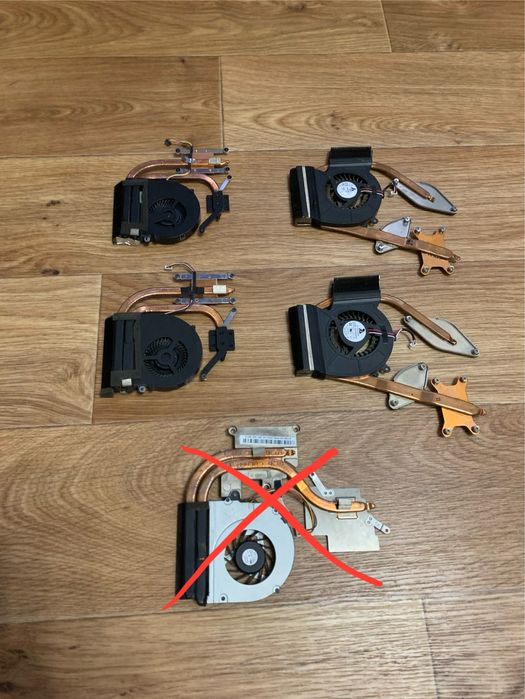 Кулери/ системи охолодження для ноутбука Леново та Самсунг