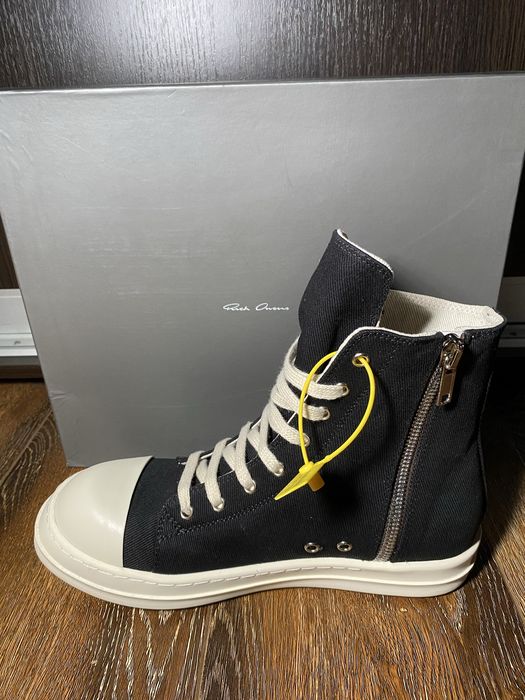 Rick Owens Ramones High Black White Рик Овенс Рамонс archive архив