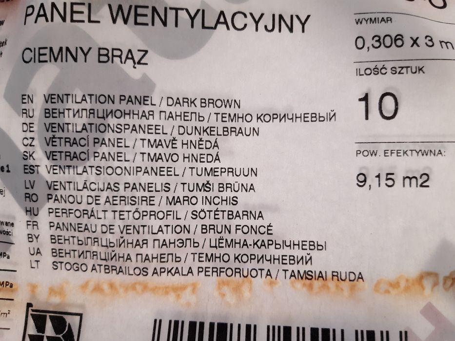 Podbitka dachowa Budmat wentylacyjna