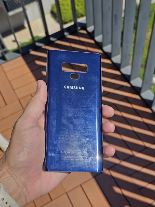tylną klapkę Samsung Galaxy Note 9 Ocean Blue