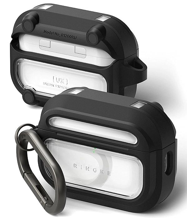 Ringke Ux Magnetic Magsafe Apple Airpods Pro 3 Black/Clear