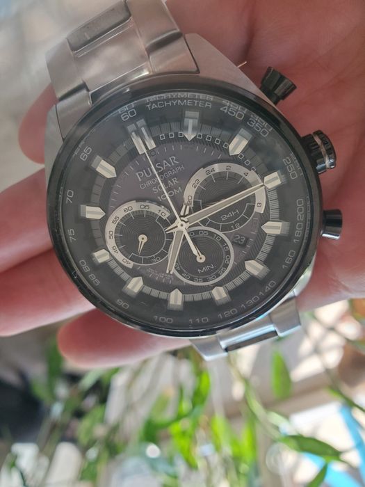 Чоловічий годинник Pulsar Chronograph 100
Pulsar Solar Chronograph