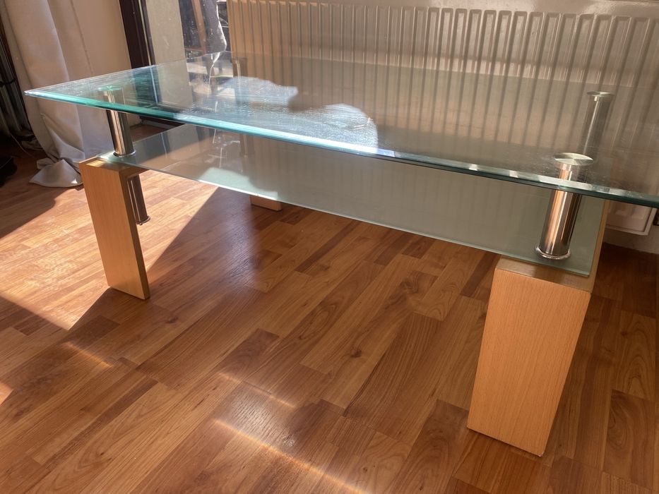 Stolik kawowy szklany