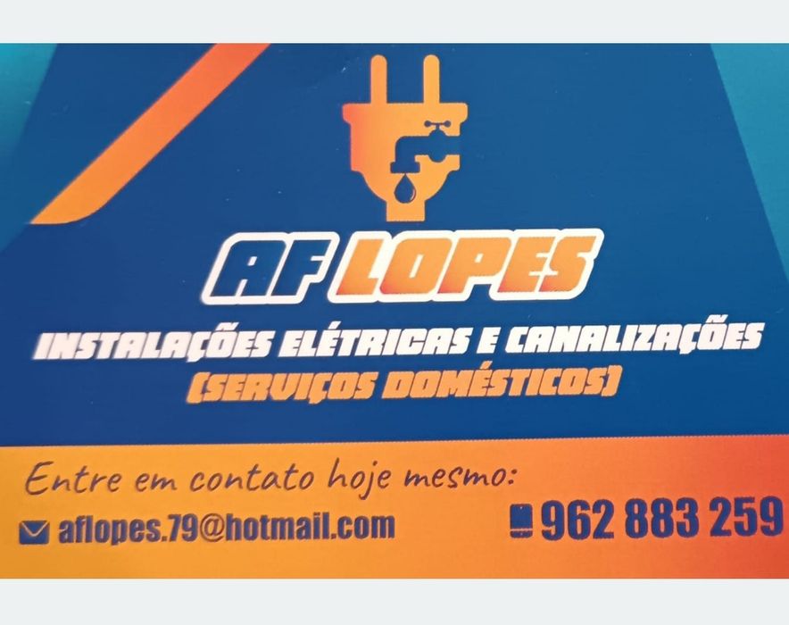 Serviços de canalização e eletricidade com qualidade e garantia a preço justo  .Entre em contato hoje mesmo. Tem um problema AFLopes  resolve ...