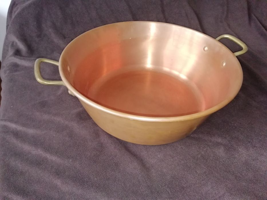 Tacho ou alguidar antigo 100% cobre