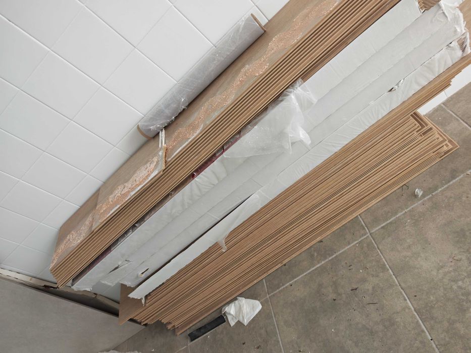 Chão Vinilico PVC novo + usado 30m2 Carvalho neutro AC5