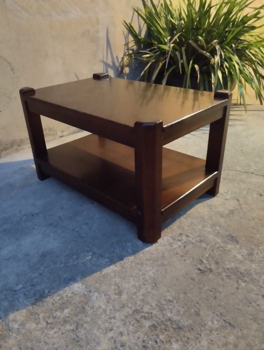 Mesa de centro madeira maciça