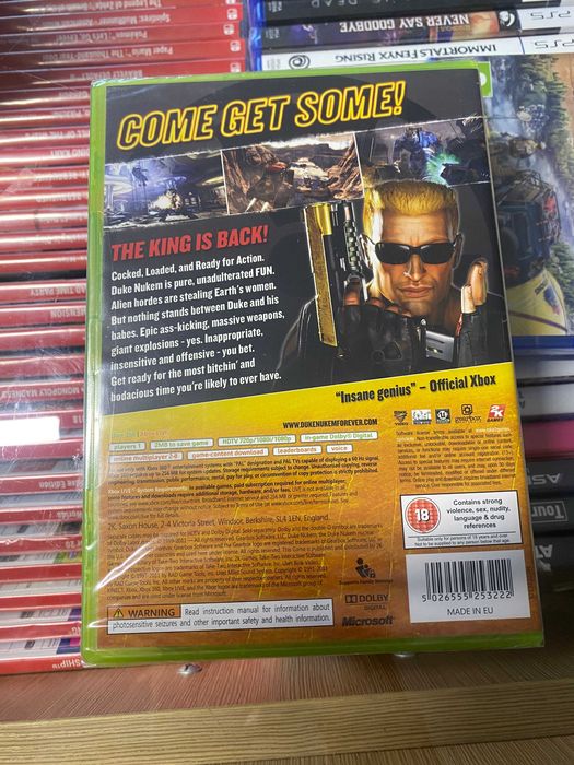 Duke Nukem Forever [XBOX 360] NOWA