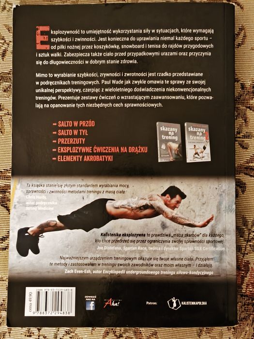 Skazany na trening 3 Paul Wade trener stan bardzo dobry