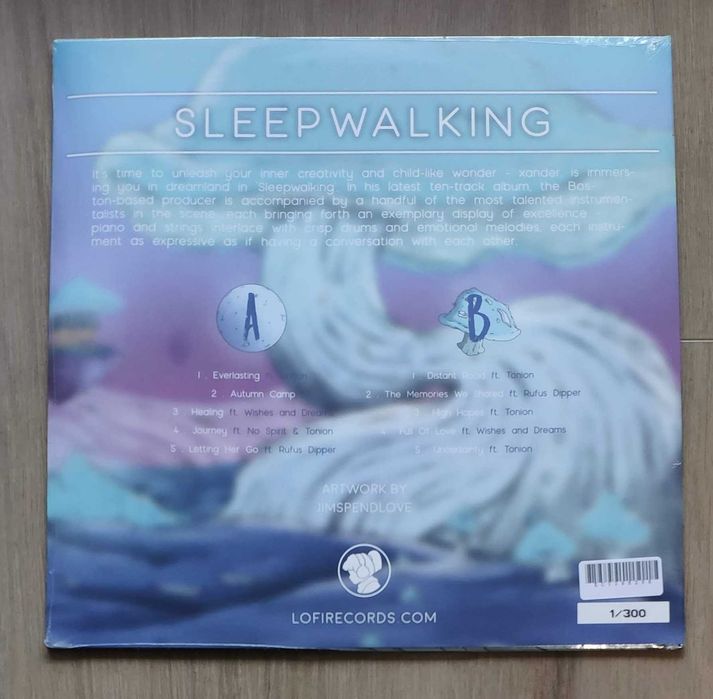 "Sleepwalking" - xander. [Vinyl][Płyta winylowa][Lofi Records]