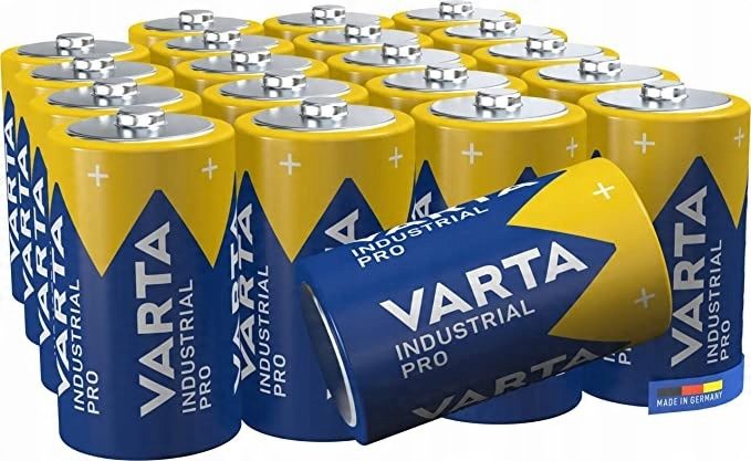 baterie alkaliczne varta d (r20) 19sztuk 1,5v opis