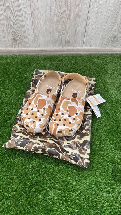 Bape crocks bej 39