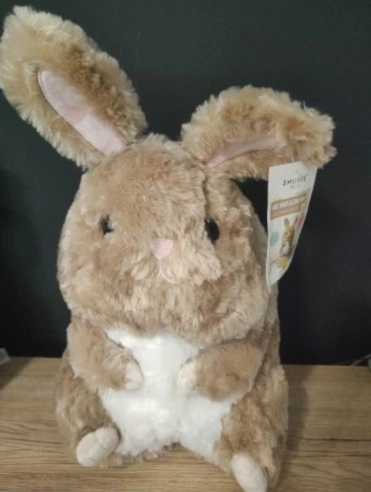 Królik zając maskotka kocyk 2w1 chomik nowy prezent przytulanka