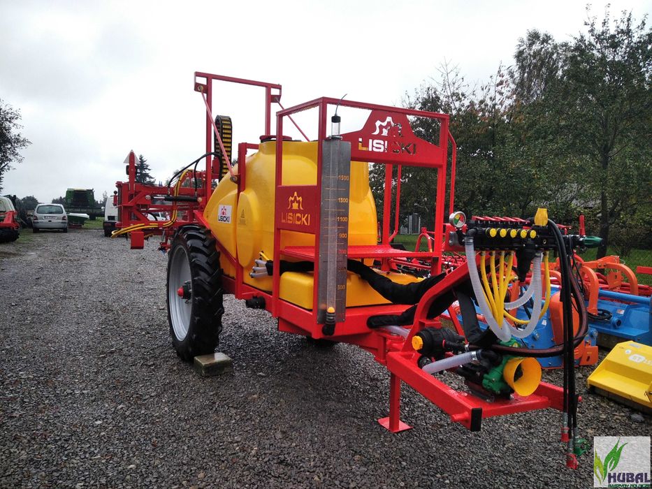 STALOVY Opryskiwacz ciągany 1500l lanca 15m LISICKI gwarancja atest