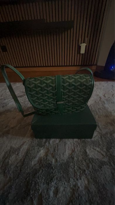 Bolsa verde da goyard