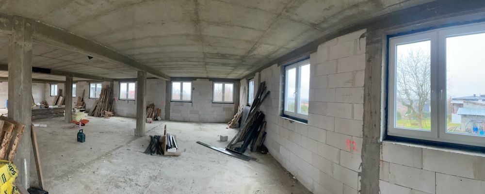 Działka z budynkiem