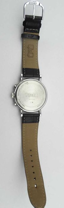 Zegarek Męski TIMEX Indiglo TW2R42600 Czarny Pasek