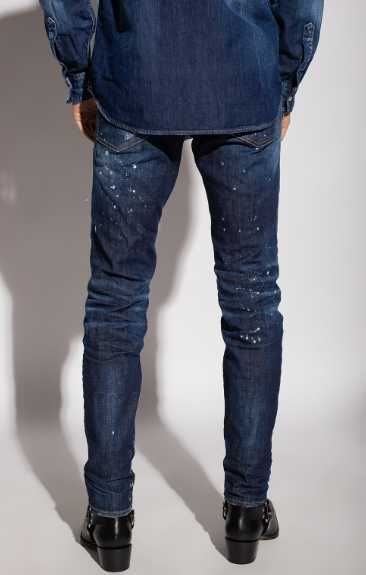 DSQUARED2 Cool Guy Jeans navy blue spodnie jeansowe roz.52 Balenciaga