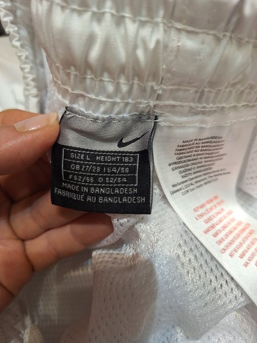 Spodnie nike białe