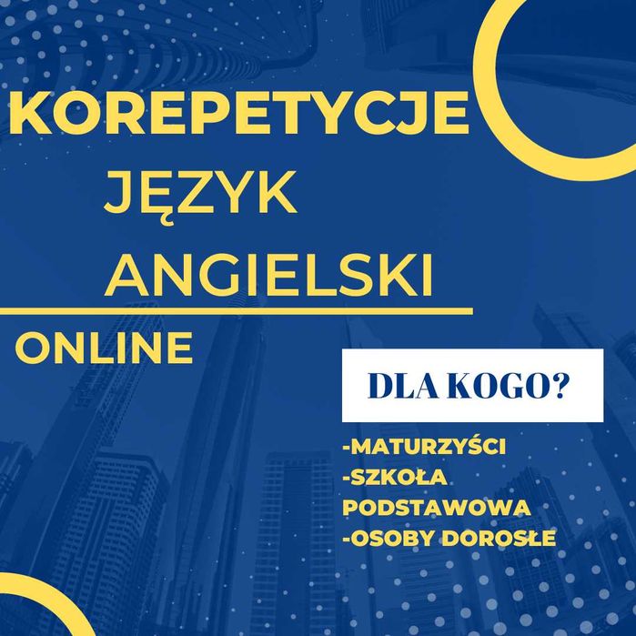 Korepetycje Język Angielski - Dla dzieci i Dorosłych