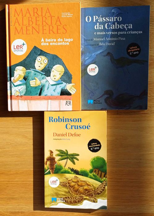 Vários livros – Plano Nacional de leitura