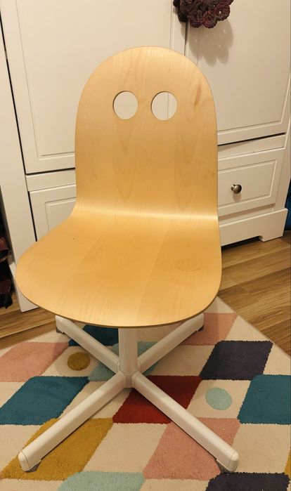 krzesło dzieciece obrotowe biurowe Ikea
