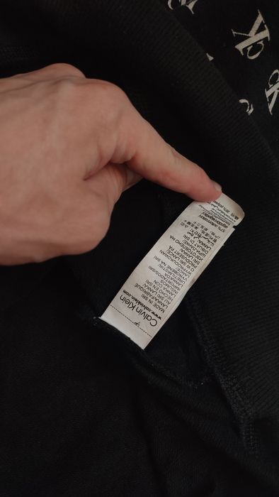 Светр Calvin Klein Monogram luxury black and white (Розмір XL)