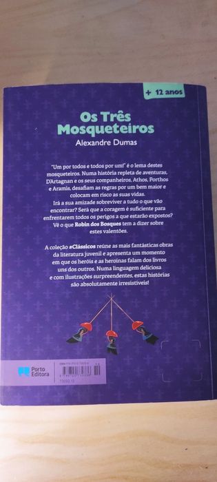 Livro - Os três mosqueteiros