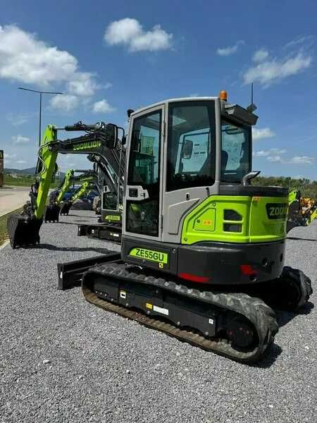 Minikoparka gąsienicowa Zoomlion ZE55GU Kubota 35 kW