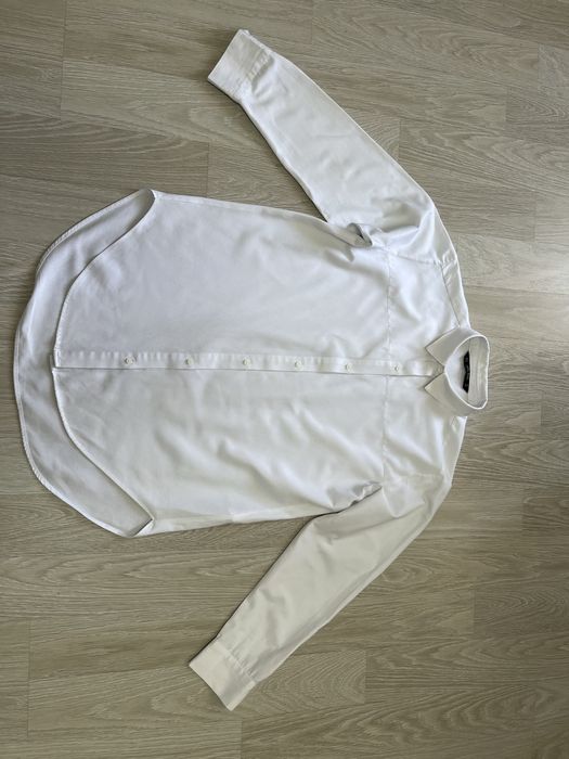 ZARA біла сорочка, футболки, розмір S, M, L
