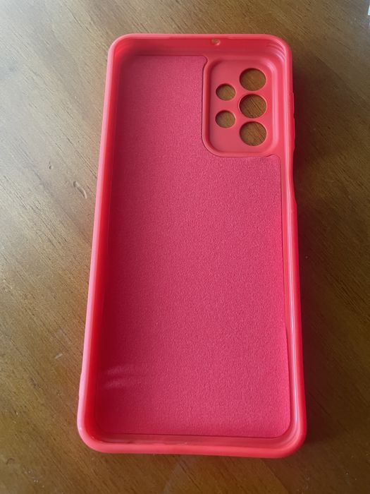 Capa Silicone Samsung A23 4G Vermelha