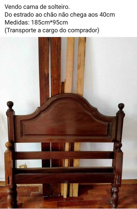 Vendo cama de solteiro