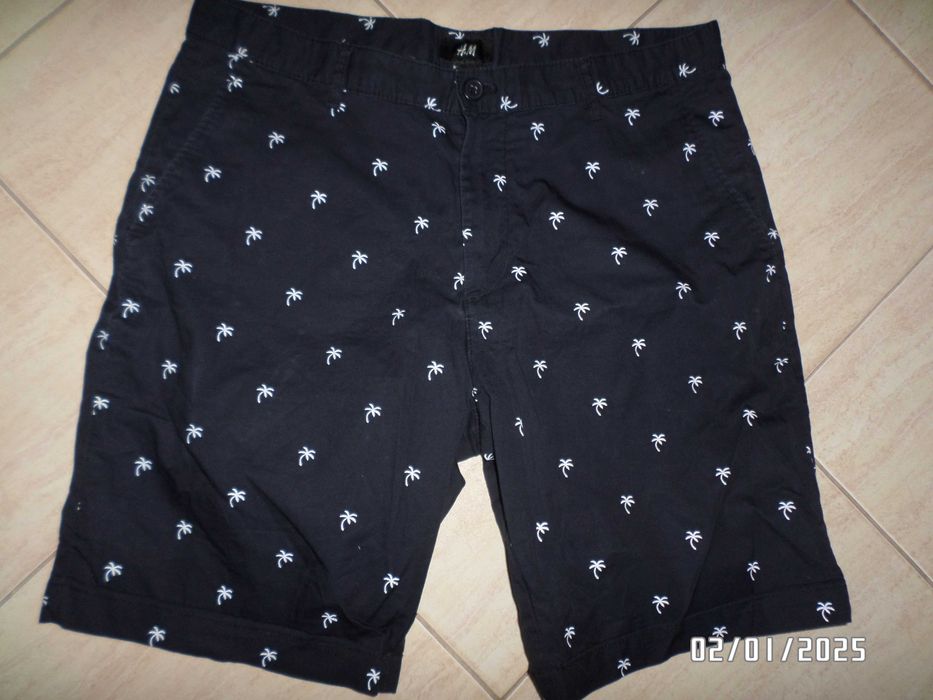 Męskie spodenki-szorty marki H&M - 33-L