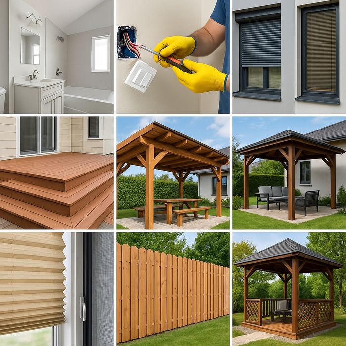 Rolety, moskitiery, żaluzje