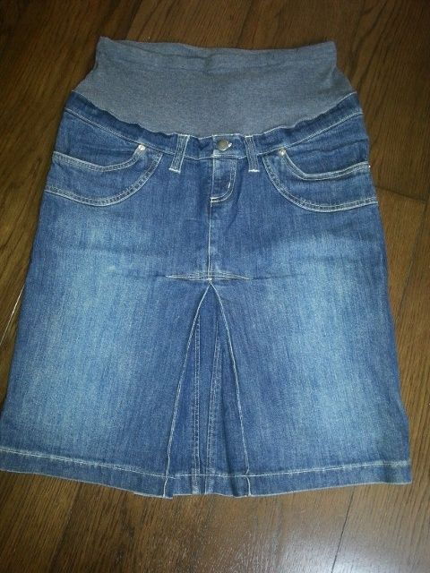 spódnic ciążowa jeans rozm L