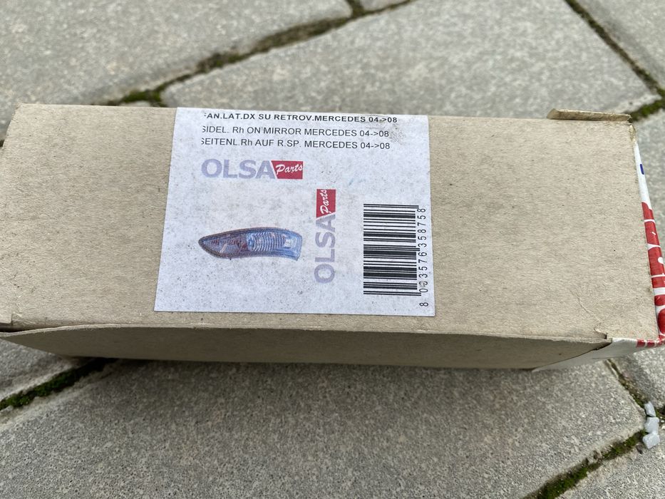 Pisca retrovisor mercedes class A w169