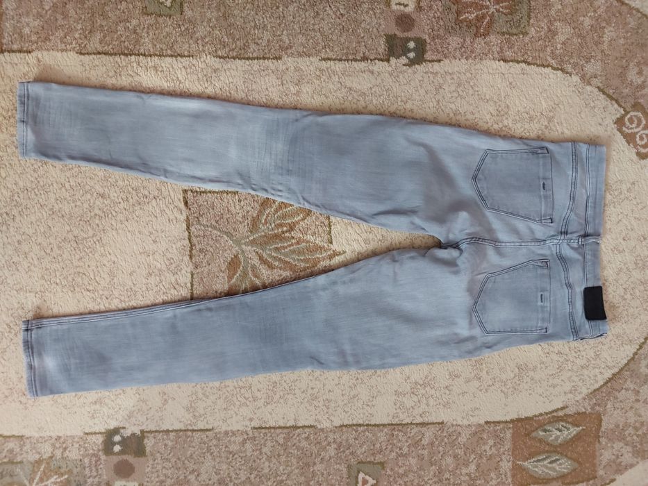 Spodnie jeansy rurki H&M szare 27 x 32